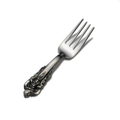Wallace Grande Baroque Baby Fork Sterling Silver in Gray | Wayfair W106707