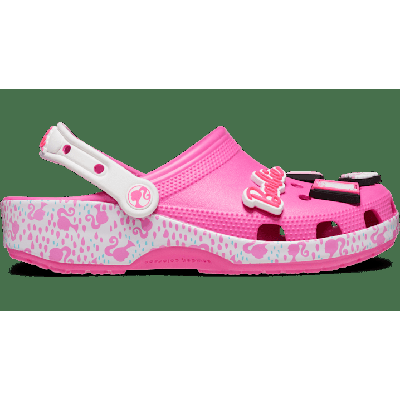 Crocs Electric Pink Barbie Classic Clog Shoes