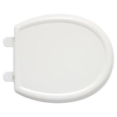 American Standard Cadet 3 Slow Close Round Toilet Seat Plastic Toilet Seats in White | 2.75 H x 19.37 W x 14.5 D in | Wayfair 5345110.02