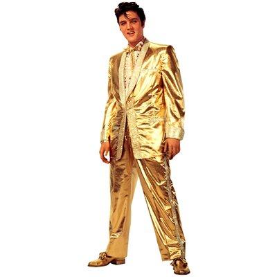 Advanced Graphics Elvis Presley in Suit Life-Size Cardboard Stand-Up | 73 H x 28 W in | Wayfair #407T