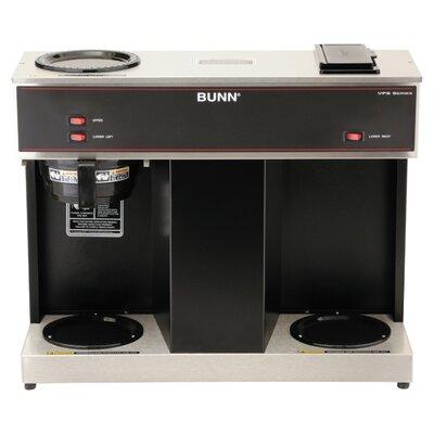 Bunn Pour-O-Matic Three-Burner Pour-Over Coffee Brewer Stainless Steel in Black | 19.2 H x 8 W x 23 D in | Wayfair VPS