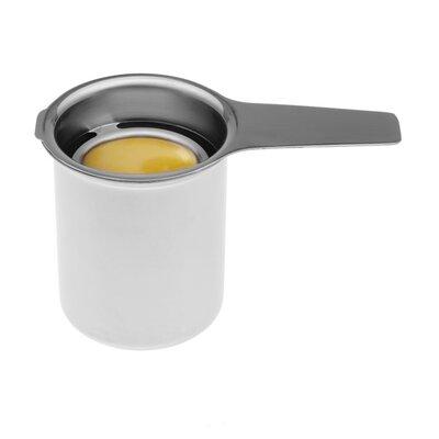 Cuisinox Egg Separator w/ Receptacle Stainless Steel in Gray, Size 3.0 H x 6.0 W in | Wayfair S3018