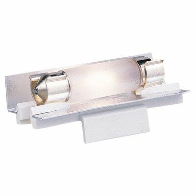 Symple Stuff Boxrah Ambiance LX Linear Track Lighting Polycarbonate Lampholder in White Plastic | 0.81 H x 2 W x 0.75 D in | Wayfair