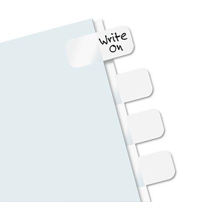 Redi-Tag Corporation Side-Mount Self-Stick Plastic Index Tab, 416/Pack in White | 0.4 H x 3 W x 7.8 D in | Wayfair RTG31010