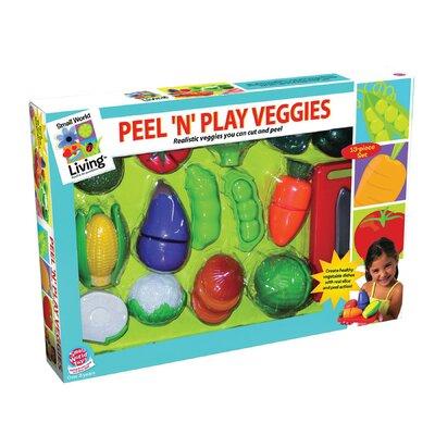 Small World Toys Vegetable Play Food Set Plastic | 16.8 H x 11.7 W x 2.7 D in | Wayfair SWT8630103
