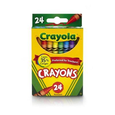 Crayola LLC Crayon 24 Color Peggable | Wayfair CYO 523024