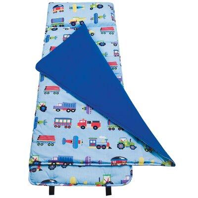 Wildkin Olive License, Planes & Trucks Nap Mat Fabric in Blue | 50 H x 20 W x 2 D in | Wayfair 28079