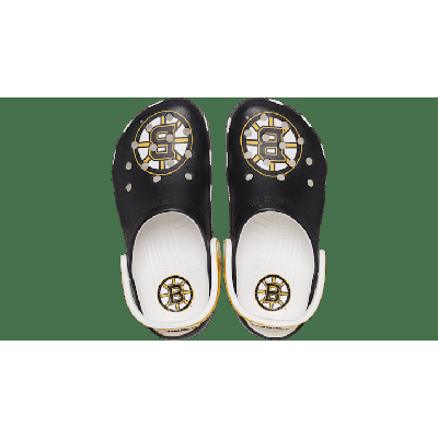 Crocs White Nhl® Boston Bruins® Classic Clog Shoes
