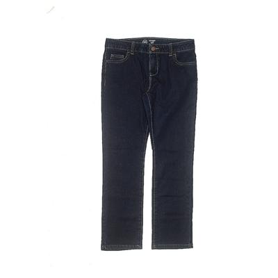 Wonder Nation Jeans - Adjustable: Blue Bottoms - Kids Girl's Size 10