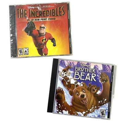 Disney Video Games & Consoles | Disney The Incredibles Brother Bear Pc Cd Rom Lot Of 2 Games For Windows Xp | Color: Red | Size: Os