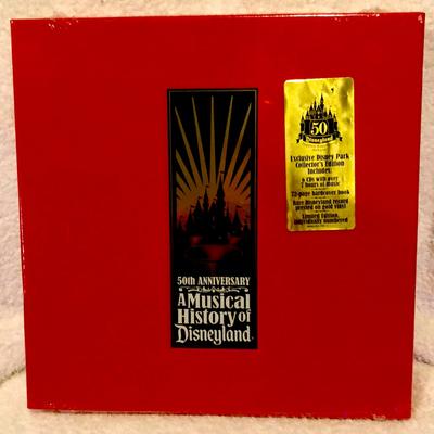 Disney Media | 50th Anniversary: A Musical History Of Disneyland: Limited Edition | Color: Red | Size: Os