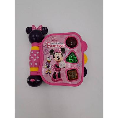 Disney Toys | Disney Jr Minnie Mouse Bow-Tique My First Learning Book, English Spanish Works | Color: Pink | Size: Osbb