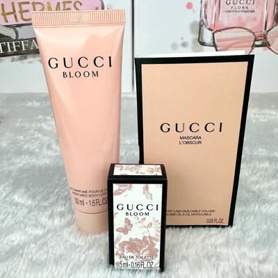 Gucci Skincare | Gucci Bloom Gift Set Minis | Color: Black/Pink | Size: Os