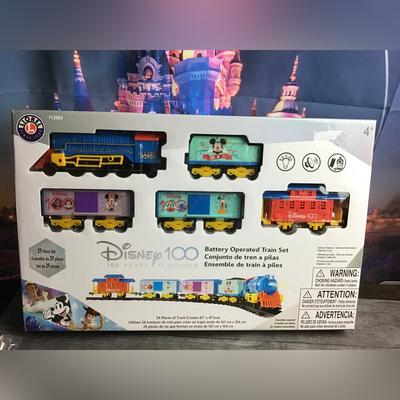 Disney Toys | Disney Lionel 100 Years Of Wonder Train Set-New | Color: Blue/Red | Size: Various