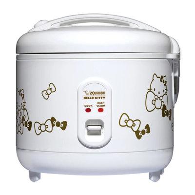 Zojirushi 5.5 Cup Hello Kitty Automatic Rice Cooker & Warmer Aluminum/Stainless Steel | 10.25 H x 10.25 W x 10.25 D in | Wayfair NS-RPC10KTWA