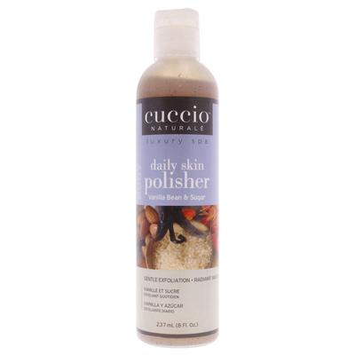 Luxury Spa Daily Skin Polisher - Vanilla Bean and Sugar by Cuccio Naturale for Unisex - 8 oz Scrub