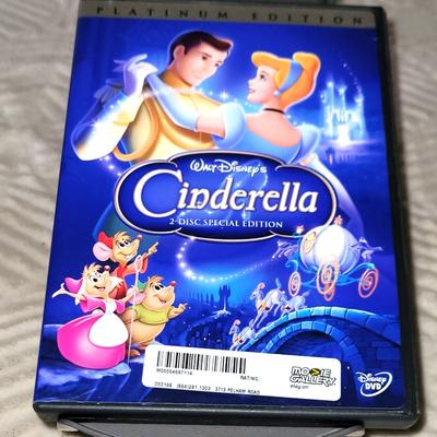 Disney Media | Disney's Cinderella ~Platinum Edition Dvd 2 Disc Special Edition. 2015 Release | Color: White | Size: Os