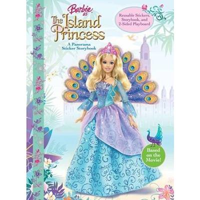 Barbie The Island Princess Panorama Sticker Book Barbie Readers Digest Childrens Publishing