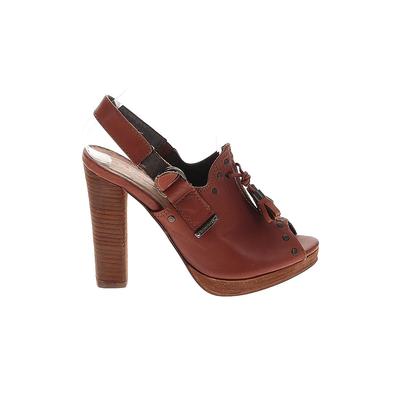 Diesel Heels: Brown Shoes - Women's Size 37