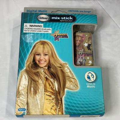 Disney Portable Audio & Video | Disney Hannah Montana Mix Stick Digital Music Player 1gb Retro Gold New In Box | Color: Black/Gold | Size: Os