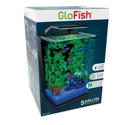 Desktop Cycle Light And Hidden Filtration Aquarium Kit, 5 Gallon, 17.39 LBS