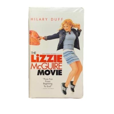 Disney Media | Disney The Lizzie Mcguire Movie Vhs Kids Y2k Retro Girly Film | Color: Red/White | Size: Os