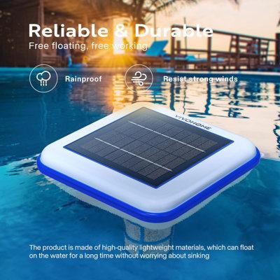 Specstar Chlorine-Free Automatic Solar Pool Cleaning Tools | 4.3 H x 8.7 W x 8.7 D in | Wayfair wal-VH1372US