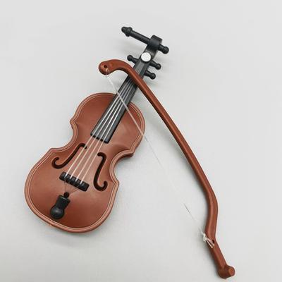 1pc Miniature Violin Mini Violin Props For Mini Mu...