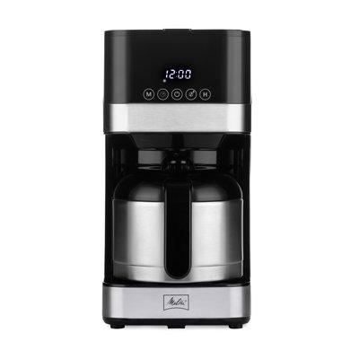 Melitta Aroma Tocco 8-cup Drip Coffee Maker w/ Thermal Carafe & Touch Control Display in Black/Brown | Wayfair MCM010PULBK1
