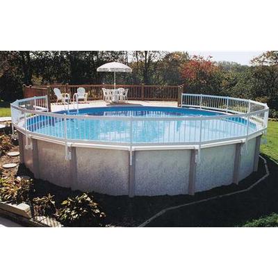 GLI Protect-A-Pool 24  Resin Pool Fence Kit for Pools with 20 Uprights (Mfr Part FENCEK0020)