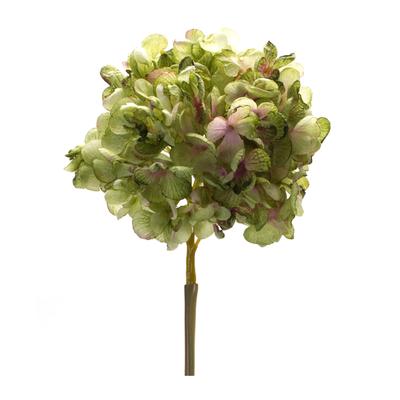 Hydrangea Flower Stem (Set Of 6) by Melrose in Green