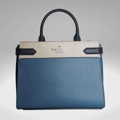 Kate Spade Bags | Kate Spade Blue Navy Crossbody Bag. | Color: Blue/Cream | Size: Os
