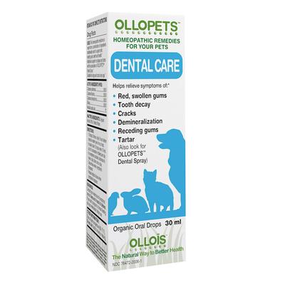 OLLOPETS Dental Care Homeopathic Oral Spray for All Pets, 1 fl. oz., 1 FZ