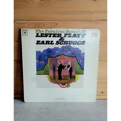 Columbia Media | Lester Flatt & Earl Scruggs Bluegrass Vinyl Columbia Record Lp 33 Rpm 12