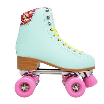 Cosmic Skates Core Mint Quilted Roller Skates - Green - 8