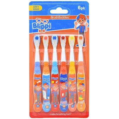 Brush Buddies Blippi Toothbrush - 6 Pack