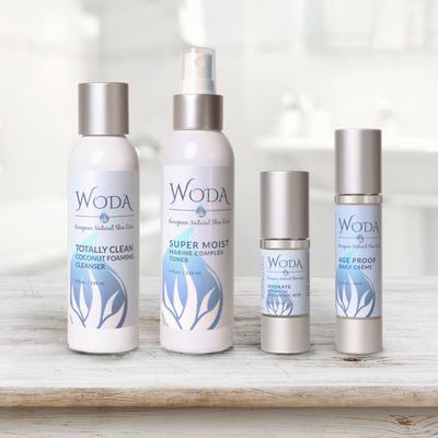 WODA Natural Skin Care Sensitive Skin Care Treatment Bundle