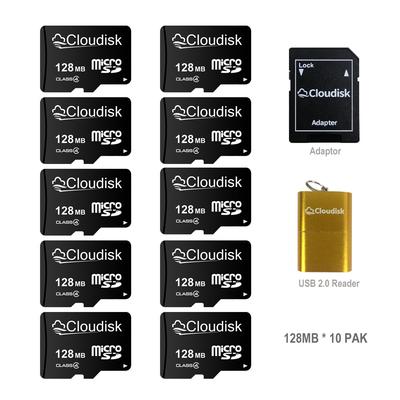 10-pack Card 32gb 16gb 8gb 4gb 2gb 1gb Microsdhc U3 U1 A2 A1 C10 Uhs-i Memory Card 10 Pcs.