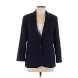 Haberdashery by Personal Blazer Jacket: Blue Jackets & Outerwear - Women's Size 12