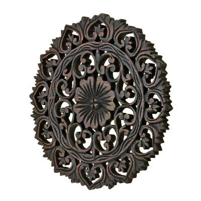 Canora Grey Grand Bouquet Wall Décor, Wood in Brown | 11.5 H x 11.5 W x 0.5 D in | Wayfair 395ABEB3CEDE4E55A23E50A197ABF207