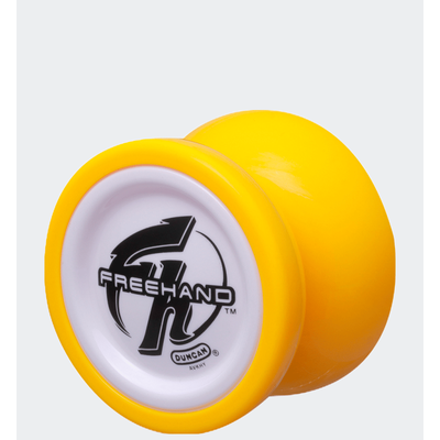 Duncan Toys Freehand One Yo-Yo, Unresponsive Pro Level Yo-Yo, Concave Bearing - Yellow