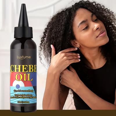 Natural Chebe Oil For Hair Care, African Chebe Scalp Oil, Chebe Hair Oil, Deter Hair Breakage & Hair Deep Conditioning