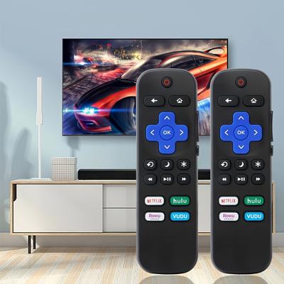 2pcs Tv Remote Control, Replacement Remote Control For Smart Tv, Infrared Remote Control For Many Smart Tv Models (batteries Not Included)