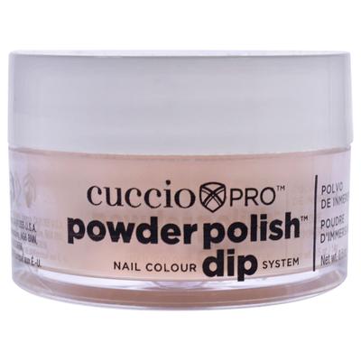 Pro Powder Polish Nail Colour Dip System - Flattering Peach by Cuccio Pro for Women - 0.5 oz Nail Po