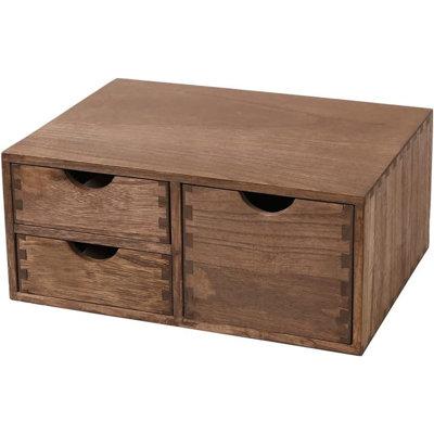 DDYURI Wood Tea Box | Wayfair ‎HD-CF2D3C-DK-US