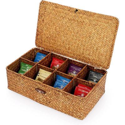 ELLDOO Manufactured Wood Tea Box | Wayfair ‎I2RKWD-US204