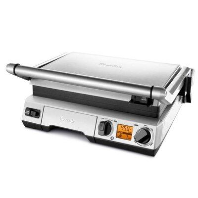 Breville The Smart Grill Die Cast Aluminum in Gray, Size 5.0 H x 14.0 D in | Wayfair BGR820XL