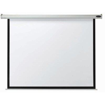 AARCO Matte Manual Ceiling Mounted Projection Screen, Steel in White | 50 H x 50 W in | Wayfair APS-50