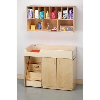 Jonti-Craft Changing Table Dresser w/ Pad Wood in Brown/Yellow | 38.5 H x 48.5 W x 23.5 D in | Wayfair 5140JC