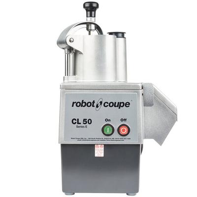 Robot Coupe CL50 Continuous Feed Food Processor with 2 Discs - 1 1/2 hp